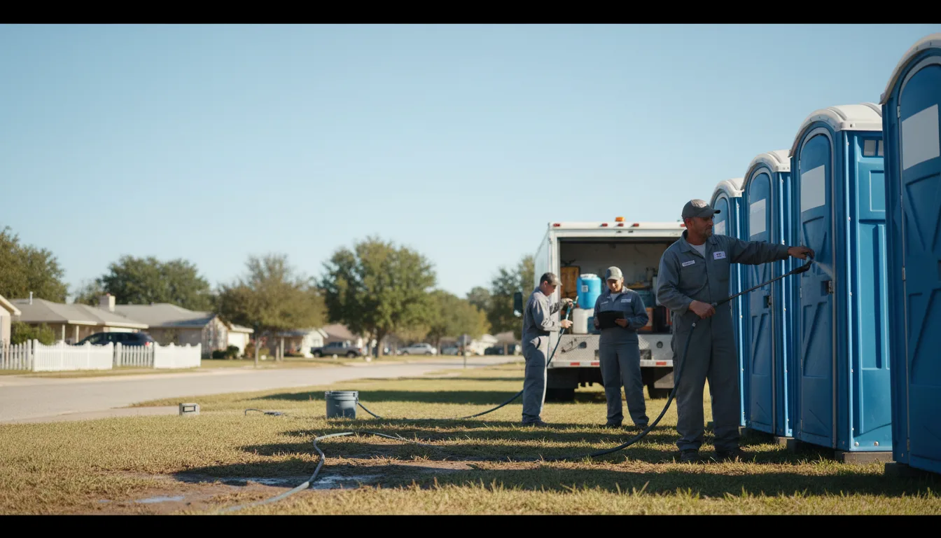 Long-Term Portable Toilet Rental in Coshocton, OH near me